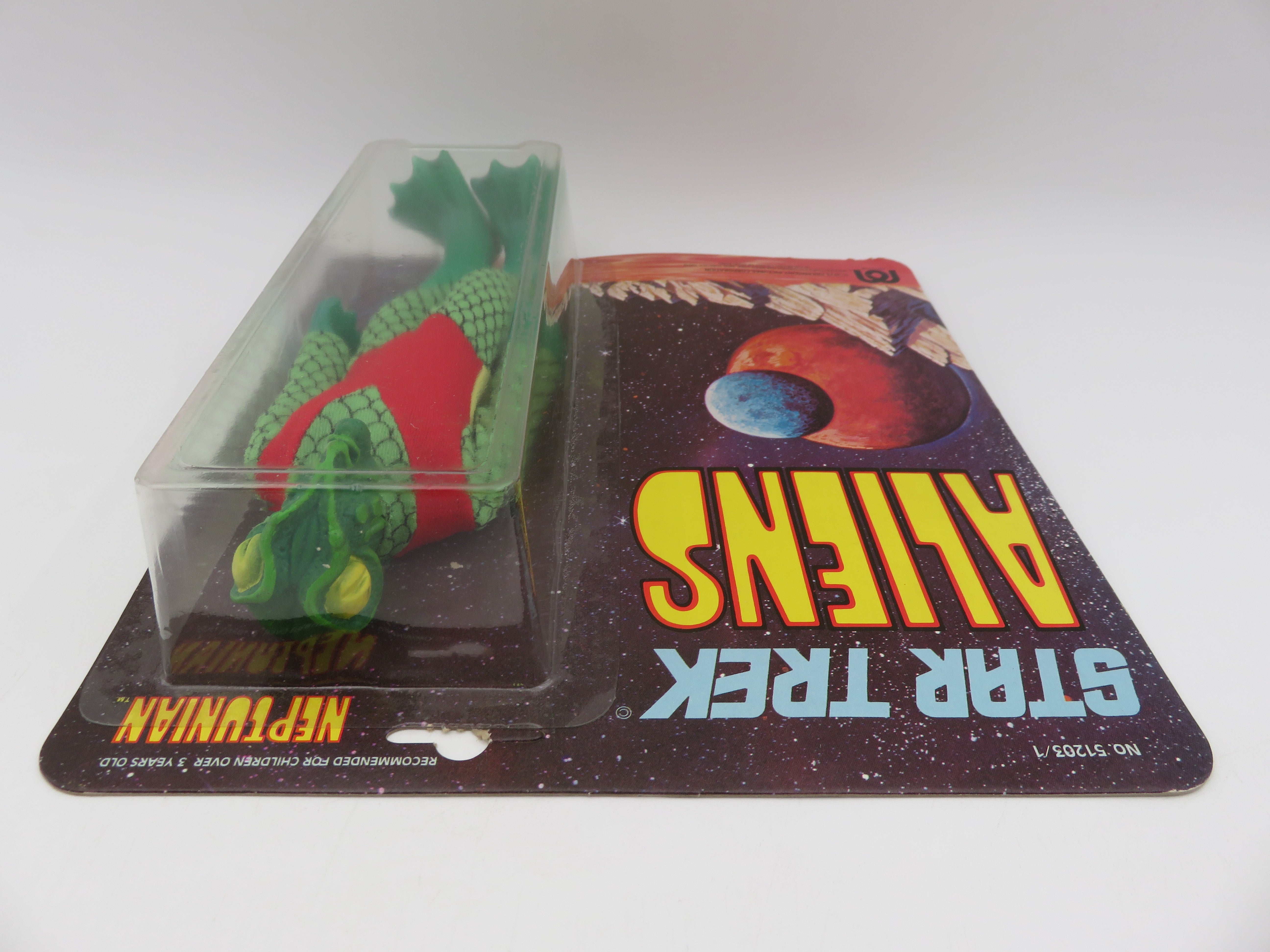 STAR TREK ALIENS Neptunian 8" Action Figure - Mego Corp. (1975) Series 2 Vintage Toy